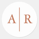 Search for monogram favour stickers Classic