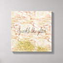 Search for pink marble canvas prints Glitter