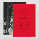Search for goth red and black wedding invitations Modern