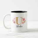 Search for floral letter mugs Initial