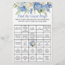 Search for floral baby shower games Dusty blue