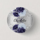 Search for flower monogram badges For her