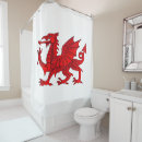 Search for dragon shower curtains Red