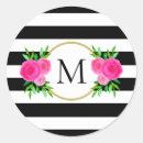 Search for pink and white stripe stickers Floral