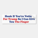 Search for vote donald trump bumper stickers Funny