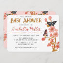Search for whimsical baby girl shower invitations Butterfly