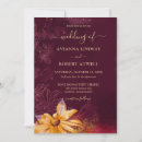 Search for red sunflower wedding invitations Watercolor