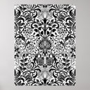Search for black damask posters Black and white
