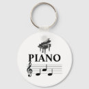 Search for piano music key rings Pianist