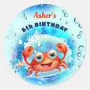 Search for blue crabs stickers Under the sea