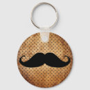 Search for mustache key rings Vintage