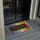 Search for blue and orange doormats Welcome
