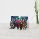 Search for caroling cards invites Retro