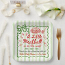 Search for meatball plates Italian baby shower