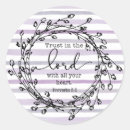 Search for trust in the lord stickers Scripture