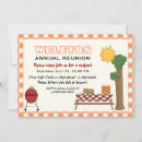 Search for annual family reunion invitations Cookout