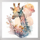 Search for giraffe portrait posters Wildlife