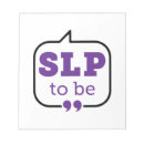 Search for therapist notepads Slp