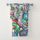 Search for funky bath towels Blue