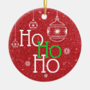 Search for hanging christmas tree decorations Typography