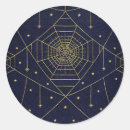 Search for black stars stickers Night