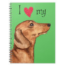 Search for dachshund notebooks Dackel