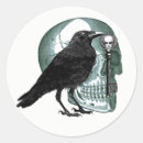 Search for raven skull stickers Bird