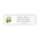 Search for green hydrangea return address labels For her