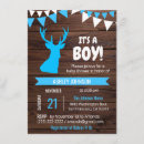 Search for rustic deer baby shower invitations Country