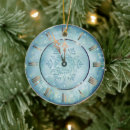 Search for clock christmas tree decorations Xmas
