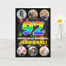 Search for 92nd birthday cards Ninety second birthday
