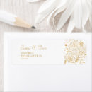 Search for gilded return address labels Chic
