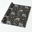 Search for black white and gold wrapping paper Tree