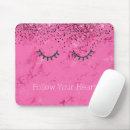 Search for eyelashes mouse mats Glitter