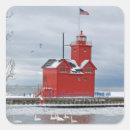 Search for red lighthouse stickers Nautical