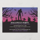 Search for undead halloween invitations Gothic