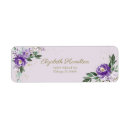 Search for purple graduation return address labels Watercolor