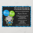 Search for robot boy invitations Shower