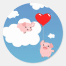 Search for pigs with wings stickers Cute