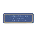 Search for great gatsby return address labels Gold