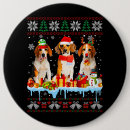 Search for ugly christmas badges Puppy