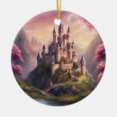 Search for fairy tale christmas tree decorations Castle