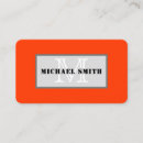 Search for solid business cards Minimalistic
