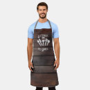 Search for licensed to grill aprons For him
