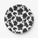 Search for black and white spots plates Farm animal