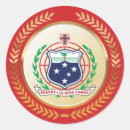 Search for samoa stickers Coat of arms