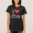 Search for kevin name tshirts Heart