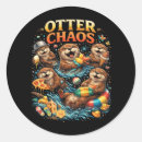 Search for cartoon otter stickers Funny