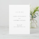 Search for traditional save the dates Minimalist