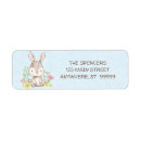 Search for bunnies return address labels Pink